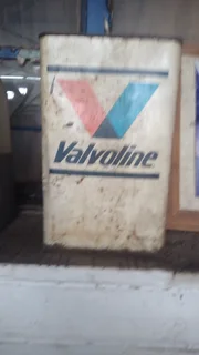 Vintage Valvoline 1 Gallon Square Tin