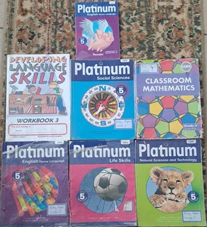 Various Grade 5, 6 and 7 textbooks like new!