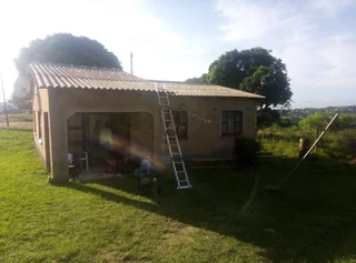 High pressure cleaning and painting