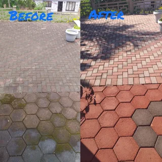 High pressure cleaning and painting