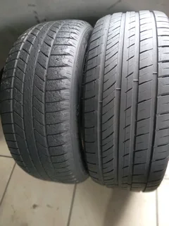255/55/19 TWO CONTINENTAL TYRES
