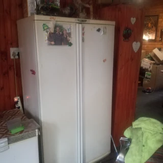 Double door fridge freezer