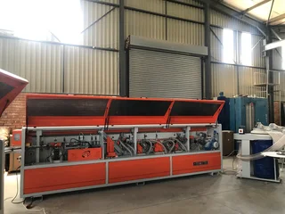 European New Full House Automatic Edgebander Fnk 530 (pre-milling-corner Rounding-grooving)