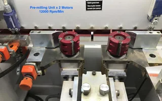 NEW MACHINE !! BSK 430 PLUS AUTOMATIC EDGEBANDER (PRE-MILLING EDGE BANDER)