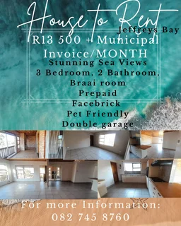 House for Rent, Wavecrest, Jeffreys Bay