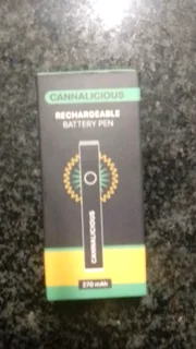 Cannalicious Rechargeable battery