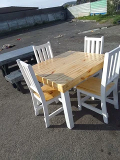 Tables and chairs