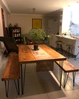 HAIRPIN LEGS TABLES AND BENCHES