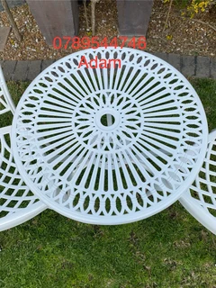 Cast aluminium Bistro sets