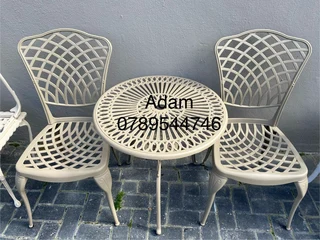 Cast aluminium Bistro sets