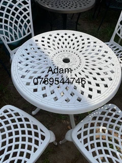 Cast aluminium outdoor patios