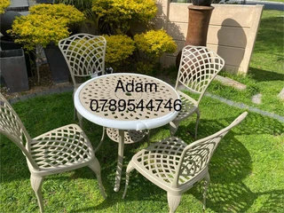 Cast aluminium outdoor patios