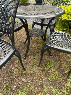 Cast aluminium outdoor patios