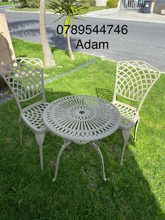 Cast aluminium Bistro set