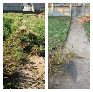 Grass cutting and clean up services (A beautiful garden is a work of heart)