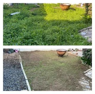Grass cutting and clean up services (simple but effective, just like a decent haircut)