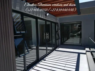 Aluminium windows and doors