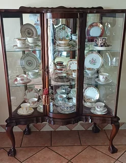 Imbuia Display Cabinet