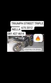 Triumph Streettripple 675 Stripping For Spares