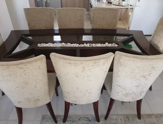 8 Seater Dining Table and Chairs