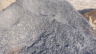 Sand stone and rubble removal