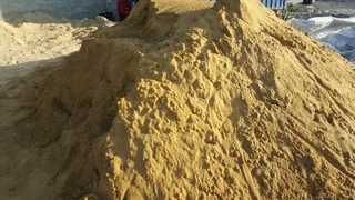 Sand, stone and rubble removal