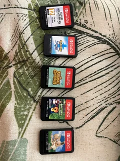 Nintendo Switch &#43; 5 Games and Carry Case
