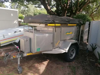 Desert Wolf Lynx stainless steel off-road trailer