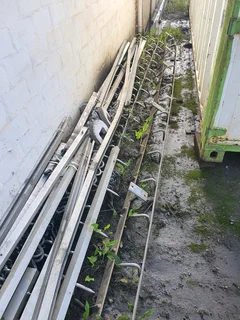 4.5m stainless steel rail meat hooks