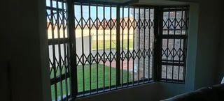 Aluminium trellis and steel burglars, gates
