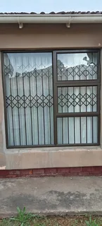 Aluminium trellis and steel burglars, gates