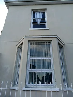 Aluminium trellis and steel burglars, gates