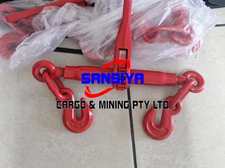 Chains, Loadbinders(saturns),hooks.