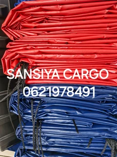 Flat Deck PVC Tarpaulins, Cargo Nets, Ratchets and Straps, Corner Plates