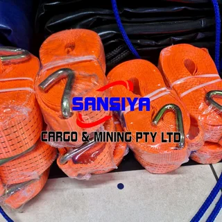 Flat deck tarpaulins, Cargo Nets, Corner plates,Ratchets and straps