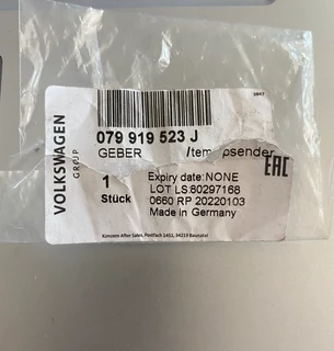 Audi Coolant Temp Sensor