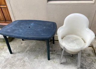 Table and chairs