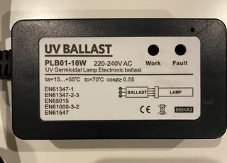 UV Sterializer and RO tank