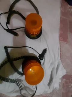 Emergency LCD orange lights
