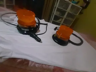 Emergency LCD orange lights