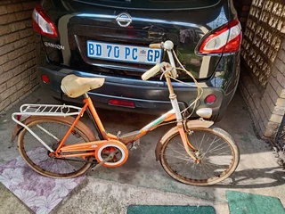 Bicycle vintage foldable