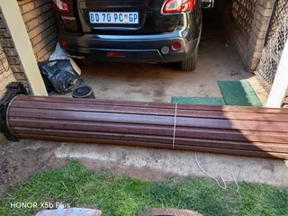 Brown garage door standard size