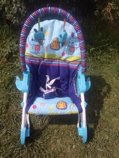 Baby cot and two baby rocking seat