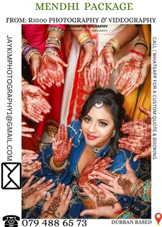PHOTOGRAPHER-MENDHI (PHOTOS &amp; VIDEO) from R3000.Durban