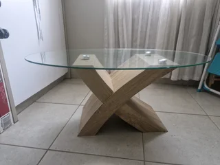 Glass Coffee table used for a month