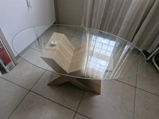 Glass Coffee table used for a month