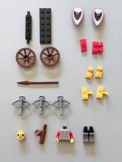 LEGO 6004 Crossbow Cart (SYSTEM) (5-10) (1997)