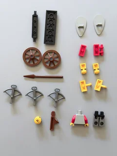 LEGO 6004 Crossbow Cart (SYSTEM) (5-10) (1997)