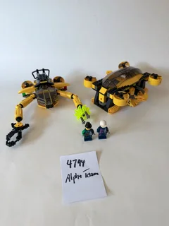 LEGO 4794 Alpha Team Command Sub (Alpha Team) (7-12) (2002)