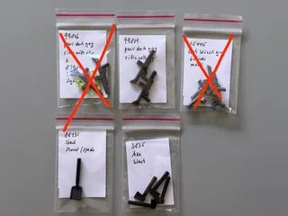 LEGO minifigure accessories and projectile launchers